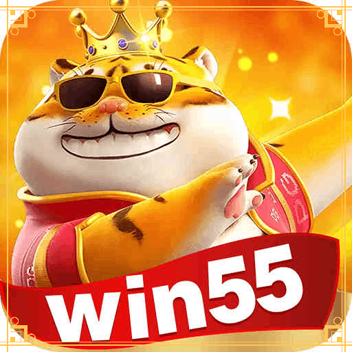 Imagem promocional da WIN55.COM mostrando a plataforma e suas vantagens