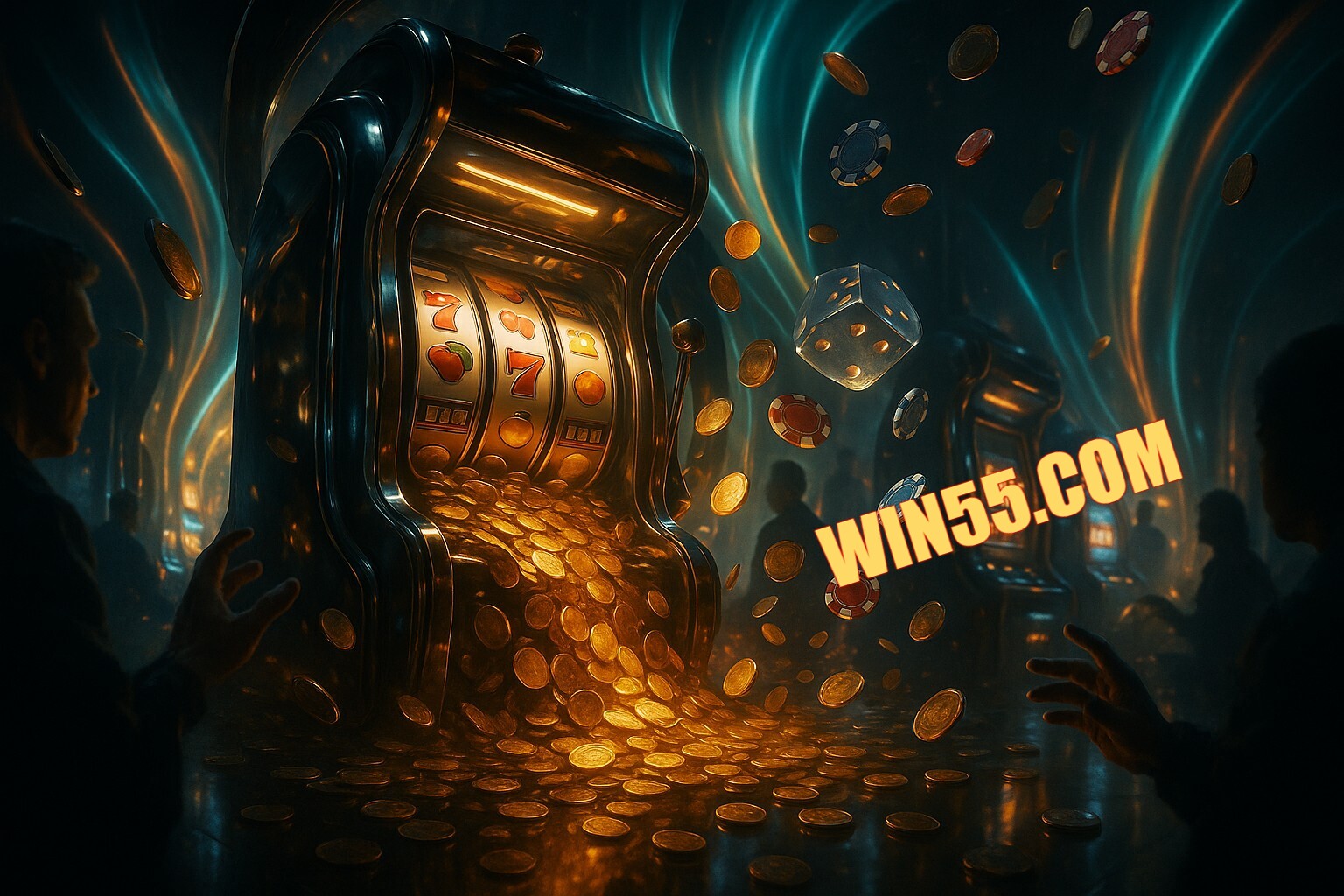 Diversos jogos de caça-níqueis