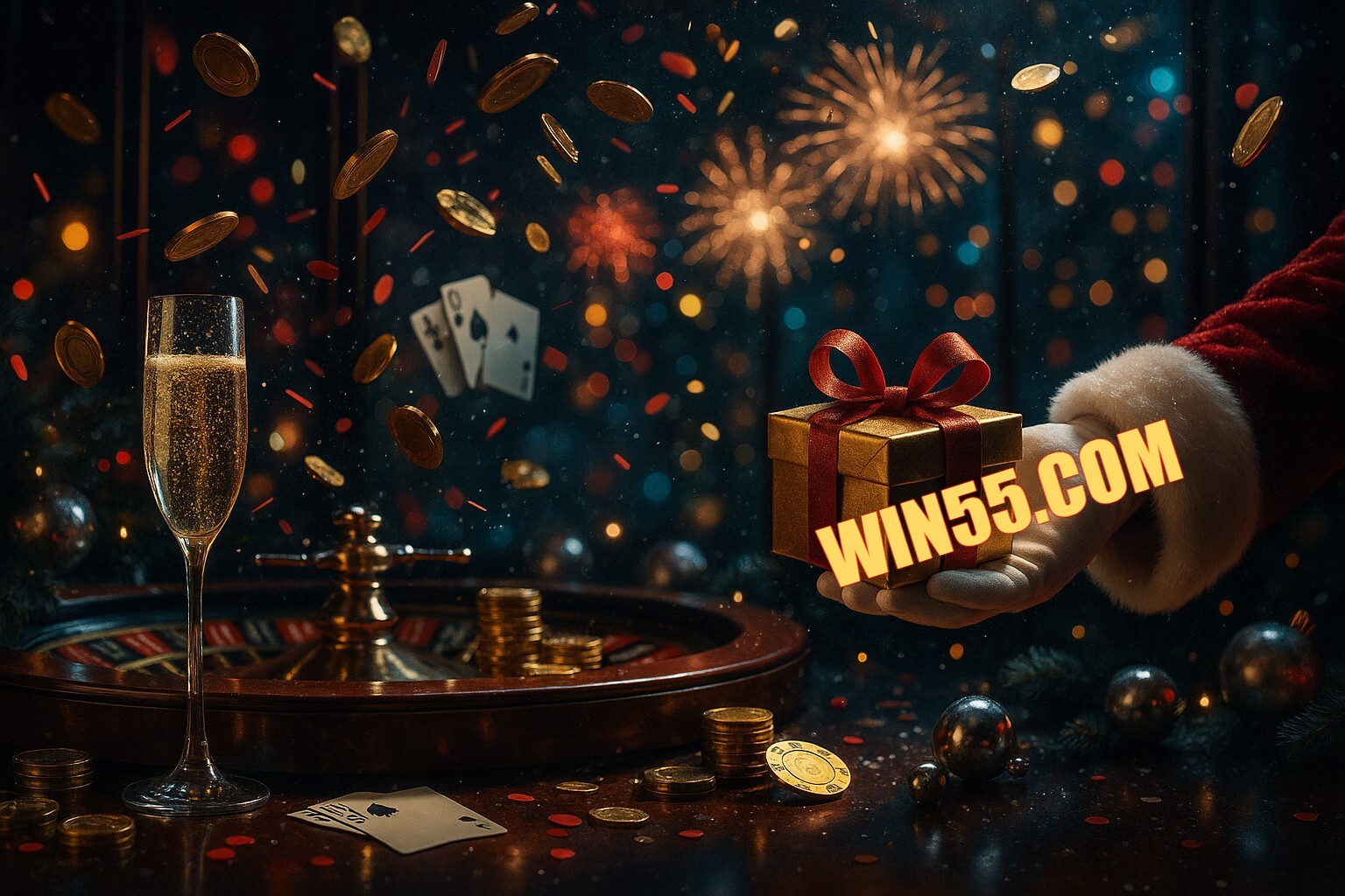 Promoções de Ano Novo no WIN55.COM